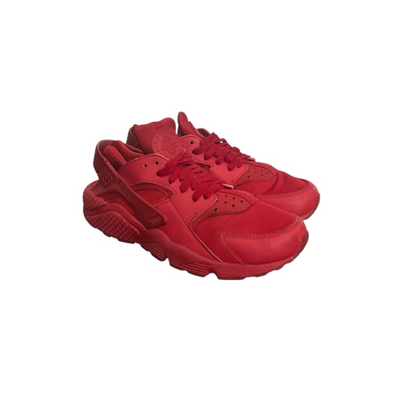Nike Air Huarache Other - Nike Men’s Air Huarache Run 318429-660 Red Sneakers Size 9.5
